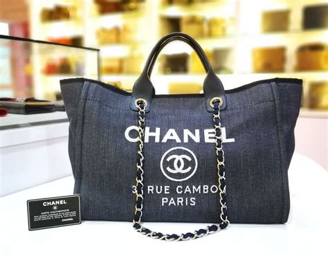 chanel deauville 31 rue cambon tote bag|Chanel deauville bag price.